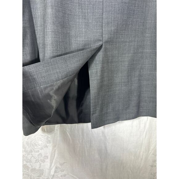 Ralph Lauren LRL Sport Coat 44L Gray Wool Made in Canada Lined Suit Stretch - Picture 11 of 16